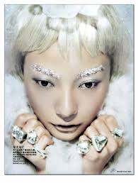 冰雪晶莹春晓圣诞白雪彩妆