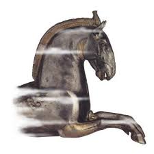   Horse   figure from an  ancient      