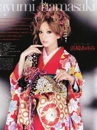 [明星发型]滨崎步绝美和服发型第