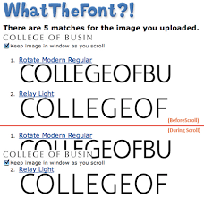 What the Font