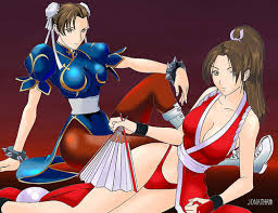 Chun li & Mai Shiranui