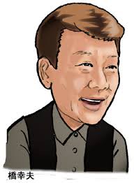 鈴信博堂の似顔絵日記 : カツラ疑惑はヤハリ本当?【<b>橋幸夫</b>】