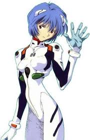 Rei's unique appearance.