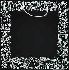 Keith Haring  Chalkboard  