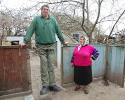 listed as the tallest man in the