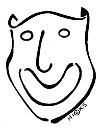 drama comedy mask - Clip Art - via Daymix