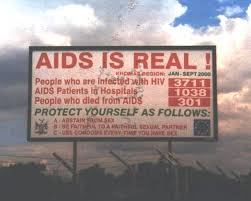 AIDS is Real Billboard