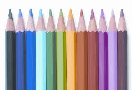 colored pencils too! - via Daymix