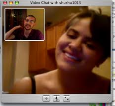 Last night I got to video  chat   with    