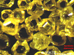 Synthetic diamonds are often