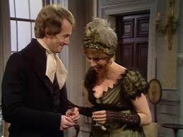 Mrs Elton (Fiona Walker) crudely