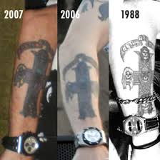 Image Photo of <b>Axl Rose</b>’s tattoo fading, <b>...</b> Picture