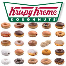 Krispy Kreme doughnuts.