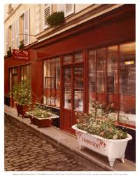 The French Restaurant Art Print by