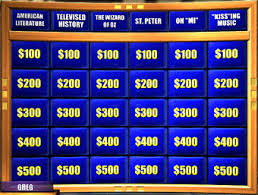 Jeopardy Game 1
