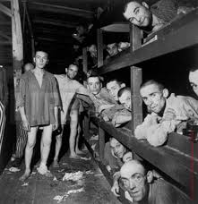 Inmates at Buchenwald 1945