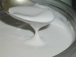 skim the cream off of fresh milk