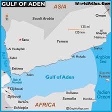 Gulf of Aden map