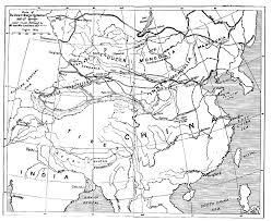 Route of Lattimores Central Asian