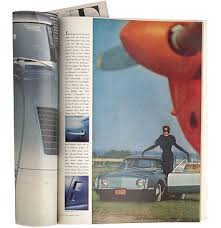 A 1962 Vogue Magazine jet setter