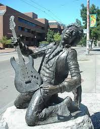 Image <b>Jimi Hendrix</b> Commemorative Statue, <b>...</b> Picture