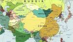 Map of Central Asia Kyrgyzstan Map Kazakhstan & Uzbekistan