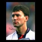 Bryan Robson Signed England Photo: Captain Marvel | icons.