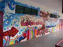 Graffiti mural for a school library « Kamal Dollah's Art Journal