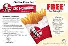 KFC Online Voucher valid till August 2007