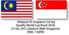 Malaysia vs Singapore Result 1st League: 3-5 | Berita METRO Online