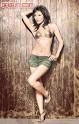 Tavia Yeung Yi Reveals New Busty Figure in Gold Bikini