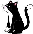 Cat Clipart Image - A Pet Cat