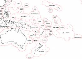 Oceania Political Map