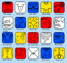 Lucid Crossroads mayan dreamspell with glyphs and tzolkin