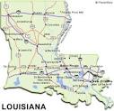 Map of Louisiana