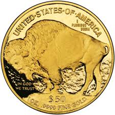 The 24k American Buffalo is a coin