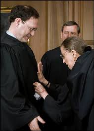 Justice Ruth Bader Ginsburg.