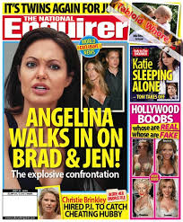Angelina Walks in on Brad and Jenn