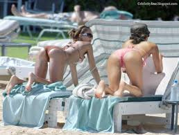 Jessica Alba Eva Longoria Bikini Ass