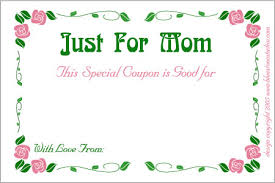 More Gift Coupon Styles - click here 