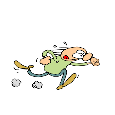 run after you,