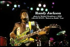 Randy Jackson of Journey 1986