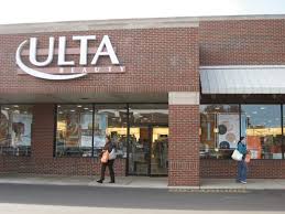 Shoppers leave the Ulta store at 