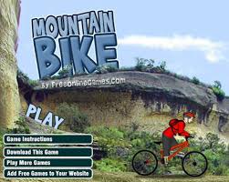 This mountain bike video game is