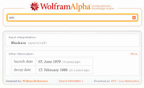 OK, so what about Wolfram Alpha?