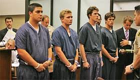 Co-defendants (from left) Seth