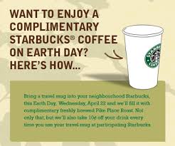 free coffee from Starbucks