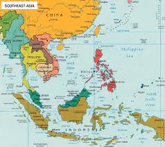 Image Map of Southeast <b>Asia</b> Picture