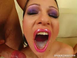 Mouth Full Of Cum