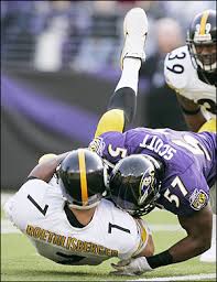 Ravens LB Bart Scott could be